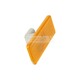 SIDE MARKER LIGHT ORANGE 120MMx45MM WITH CLIPS SOCKET